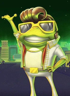 Elvis frog in Vegas