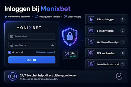 Monixbet Nederland Inloggen
